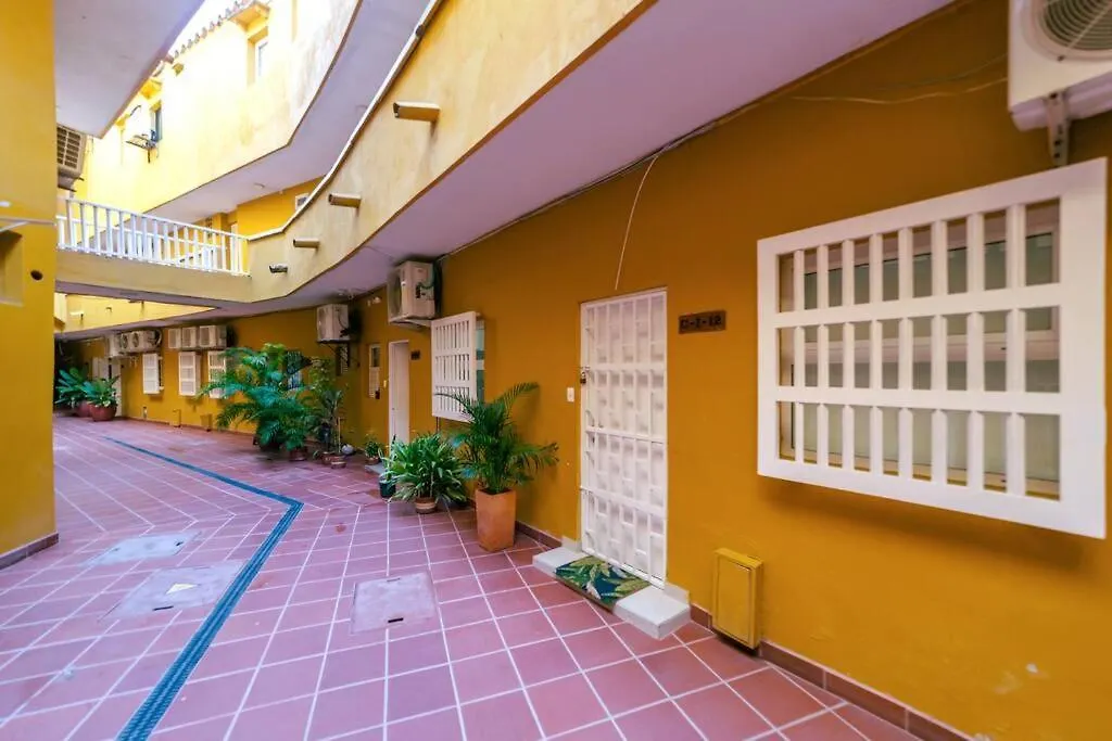 Casa Amurallada, Hermoso Apartamento En El Corazon Del Centro Historico Cartagena 0*,
